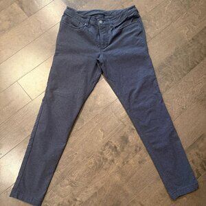 Men's Blue Lululemon 5-Pocket Utilitech Pants 29L / 31W